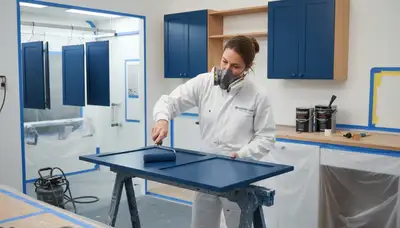 Baltimore, MD cabinet painting for durable, polished kitchen finishes