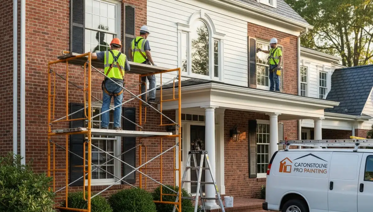 Baltimore, MD painting contractor for interior and exterior house painting services