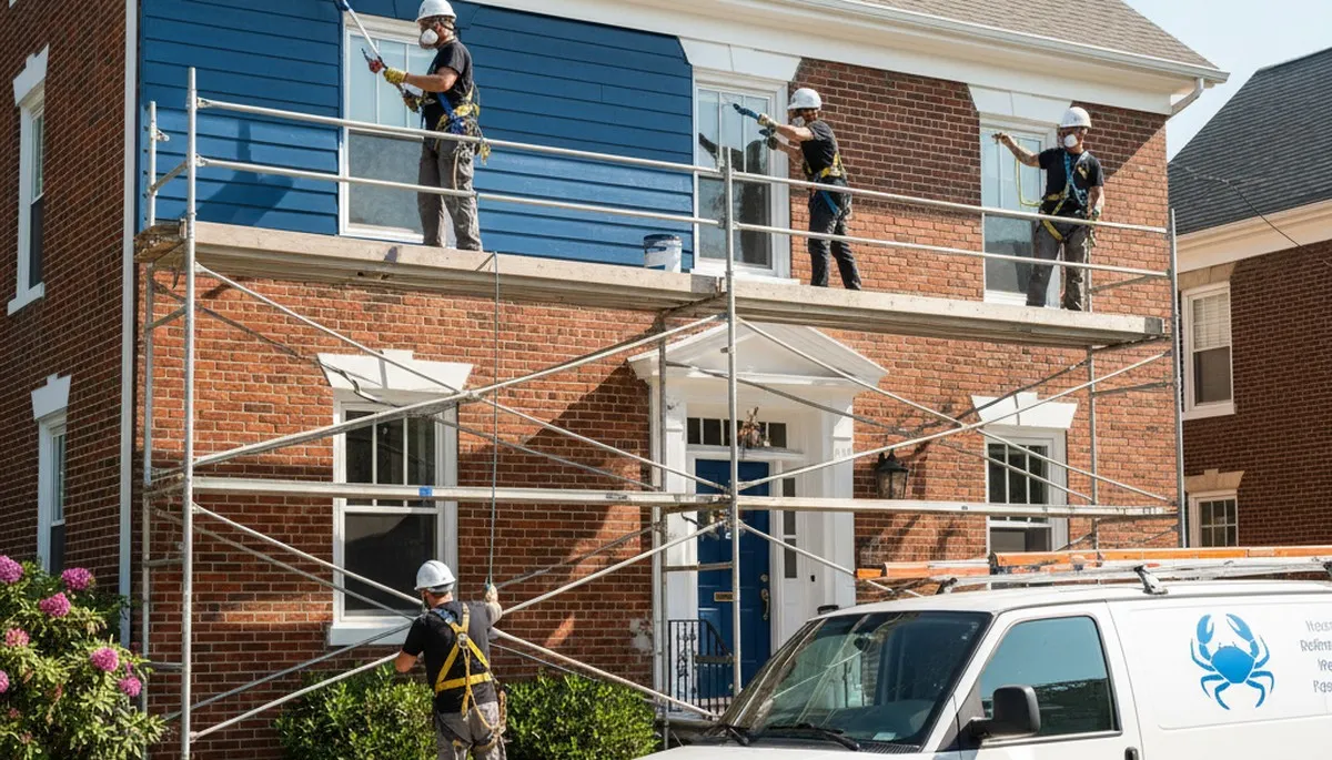 Professional painters in Baltimore, MD providing interior and exterior painting services