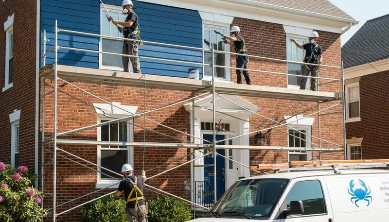Professional painters in Baltimore, MD providing interior and exterior painting services