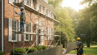 Baltimore, MD painting contractor for interior and exterior residential painting services