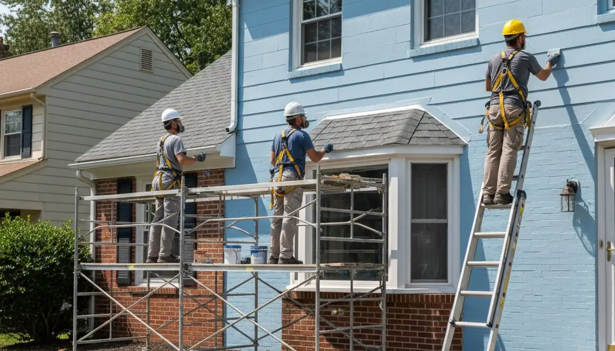 Baltimore, MD painting contractor providing professional interior and exterior painting services