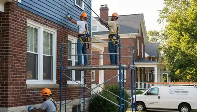 Baltimore, MD painting contractor serving homes and businesses with professional interior and exterior painting