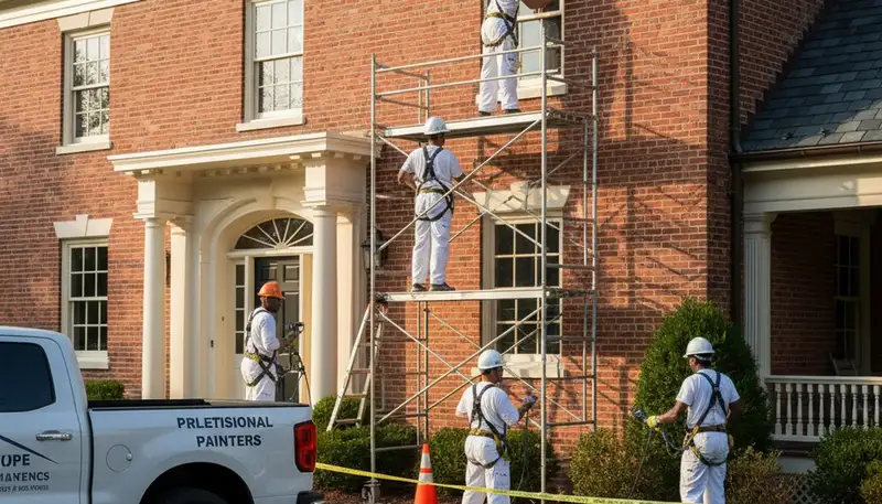 Professional painter providing residential painting services in Baltimore, MD