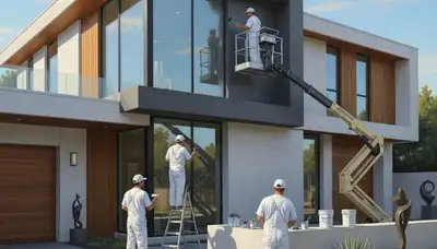 Baltimore, MD house painting services for durable coastal-weather exterior and interior finishes