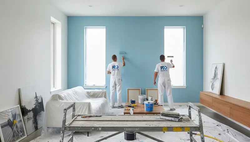 Baltimore interior house painting service for durable, attractive walls in Baltimore, MD