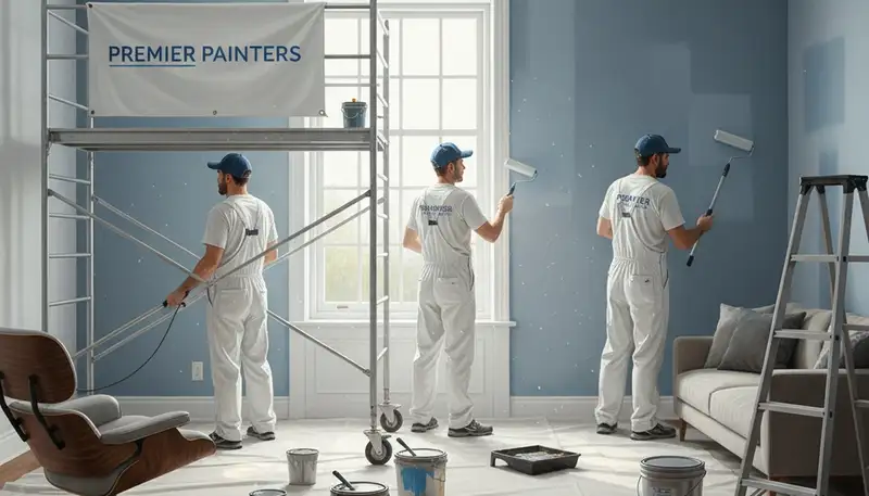Baltimore Paint Pros interior house painting in Baltimore, MD for durable, attractive home finishes