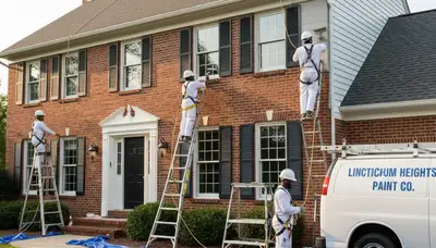 Professional Baltimore, MD painters serving homes and businesses with expert interior and exterior painting
