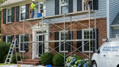 Baltimore, MD painting contractor providing professional interior and exterior house painting services