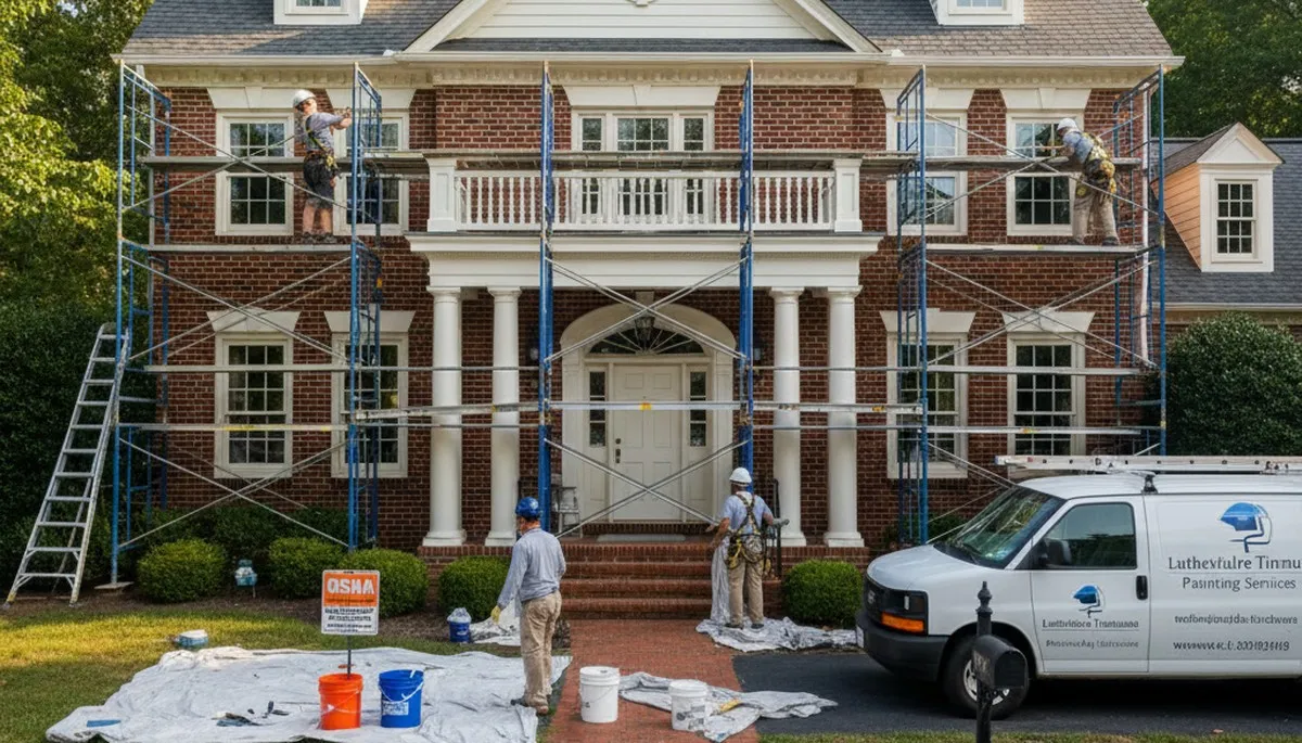 Baltimore, MD painting contractor providing professional interior and exterior painting services