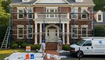 Baltimore, MD painting contractor providing professional interior and exterior painting services