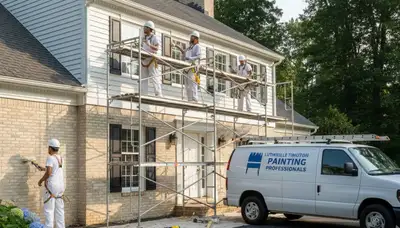 Baltimore, MD painting contractor for interior and exterior house painting services