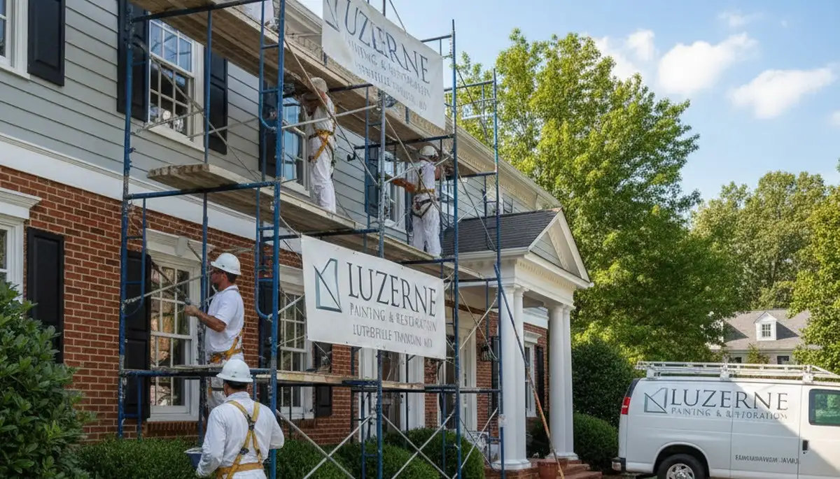 Baltimore, MD painting company providing interior and exterior house painting services