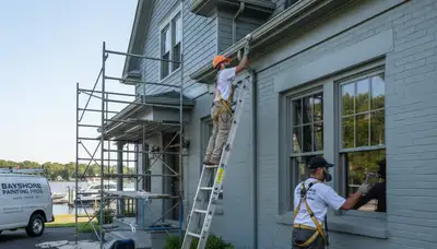 Baltimore, MD painting contractor providing professional interior and exterior house painting services