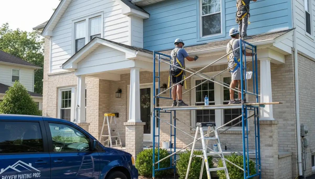 Baltimore, MD painting contractor serving residential and commercial interior and exterior projects