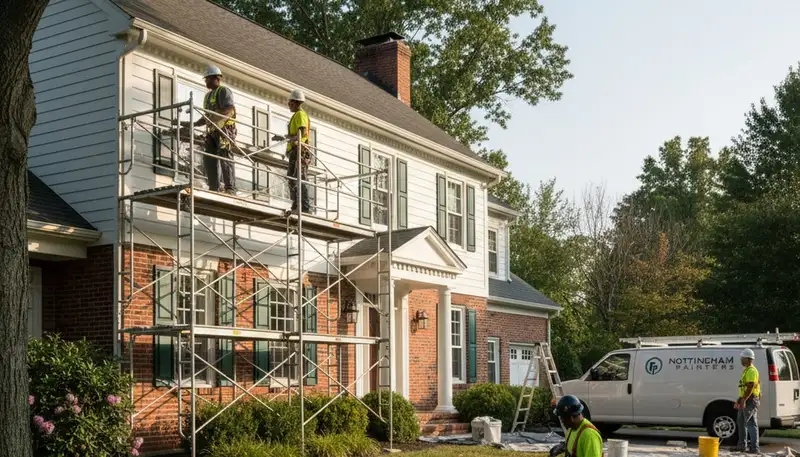 Baltimore MD painting contractor serving homes and businesses with professional interior and exterior painting