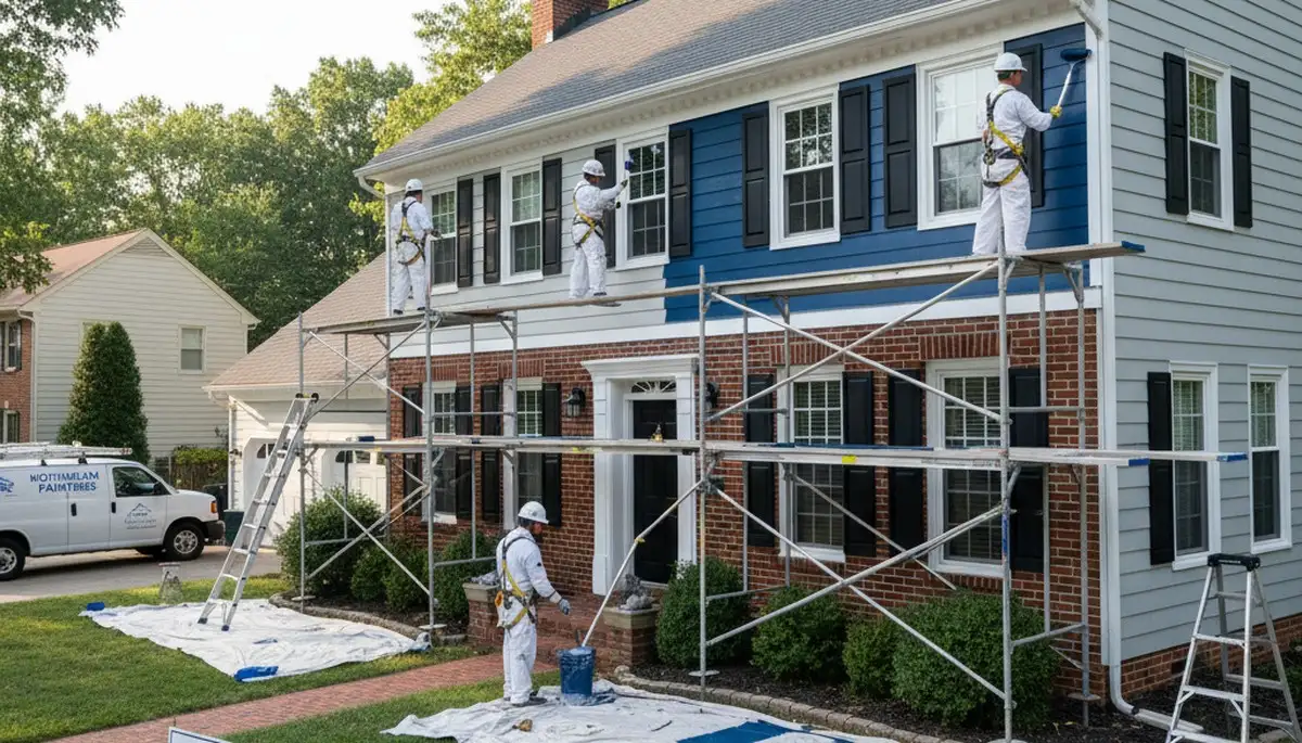 Baltimore, MD painting contractor serving homes and businesses with professional interior and exterior painting