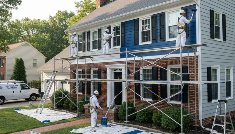 Baltimore, MD painting contractor serving homes and businesses with professional interior and exterior painting