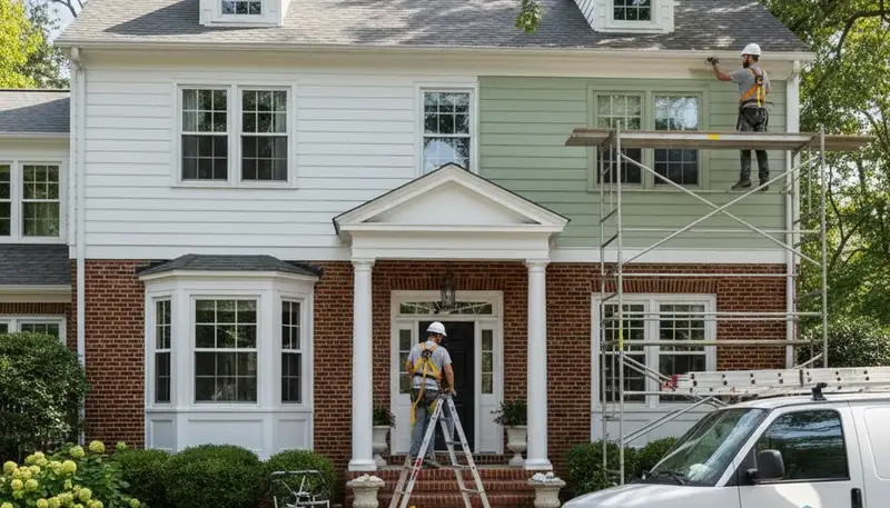 Baltimore, MD painting contractor serving residential and commercial interior and exterior painting projects