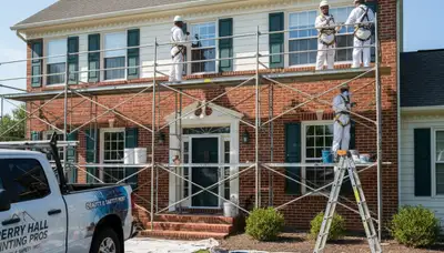 Baltimore, MD painting contractor providing interior and exterior house painting services