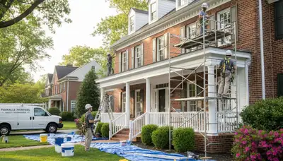 Baltimore, MD painting contractor serving residential and commercial interior and exterior projects