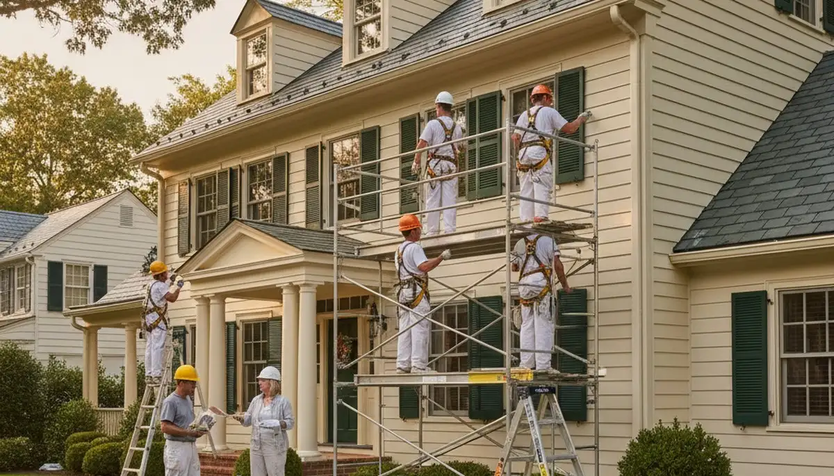 Baltimore, MD painting contractor serving homes and businesses with professional interior and exterior painting
