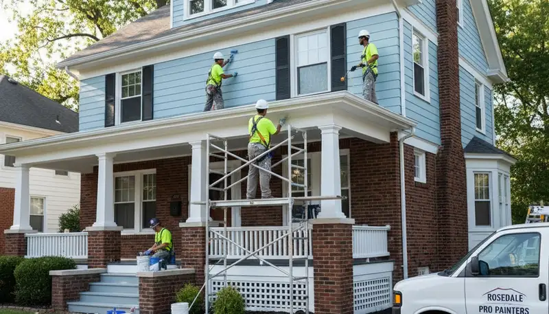 Professional Baltimore, MD painting contractor for residential and commercial interior and exterior painting