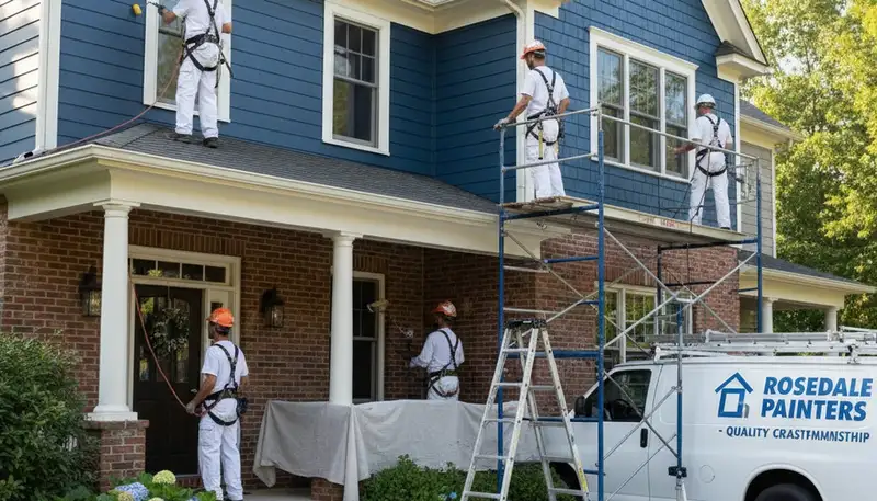 Professional Baltimore, MD painting service for residential and commercial interiors and exteriors