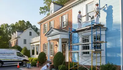 Professional Baltimore, MD painting contractor providing residential and commercial painting services