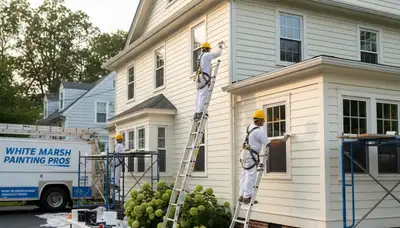Baltimore, MD painting contractor for residential and commercial interior and exterior painting services