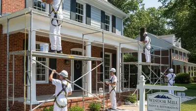 Baltimore, MD painting contractor serving homes with professional interior and exterior painting services