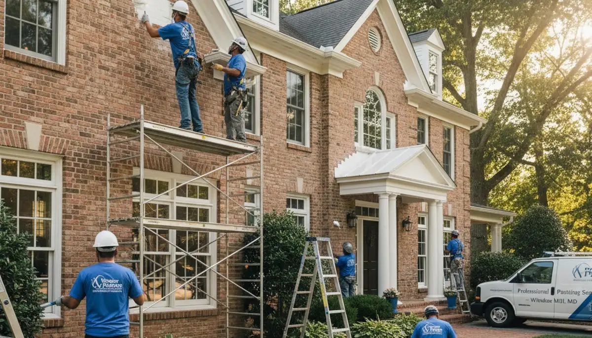 Professional Baltimore, MD painting contractor serving homes with expert interior and exterior painting services